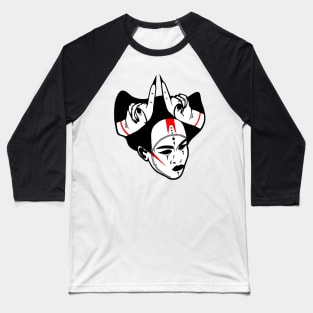 Demonic Geisha Baseball T-Shirt